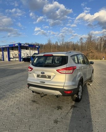 Ford Kuga cena 51800 przebieg: 91185, rok produkcji 2014 z Katowice małe 46
